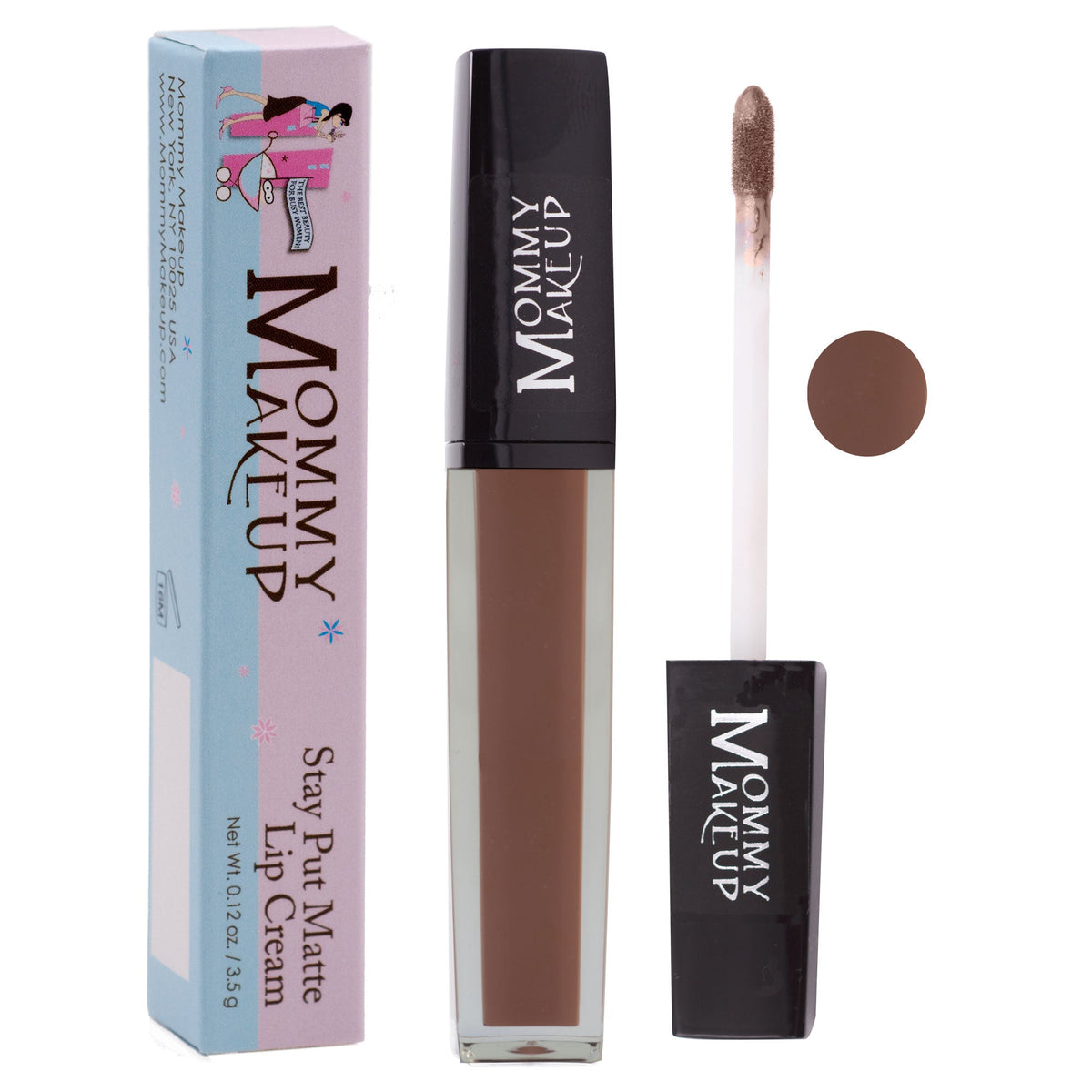 Bridget Stay Put Matte Lip Cream | Stunning Kiss-Proof Lipstick by Mommy Makeup — image 1 of 7