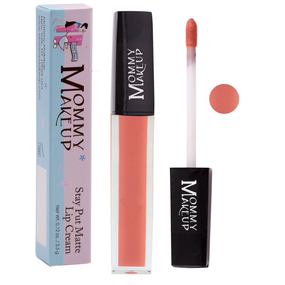 Mary Ann Stay Put Matte Lip Cream | Stunning Kiss-Proof Lipstick by Mommy Makeup — image 1 of 7