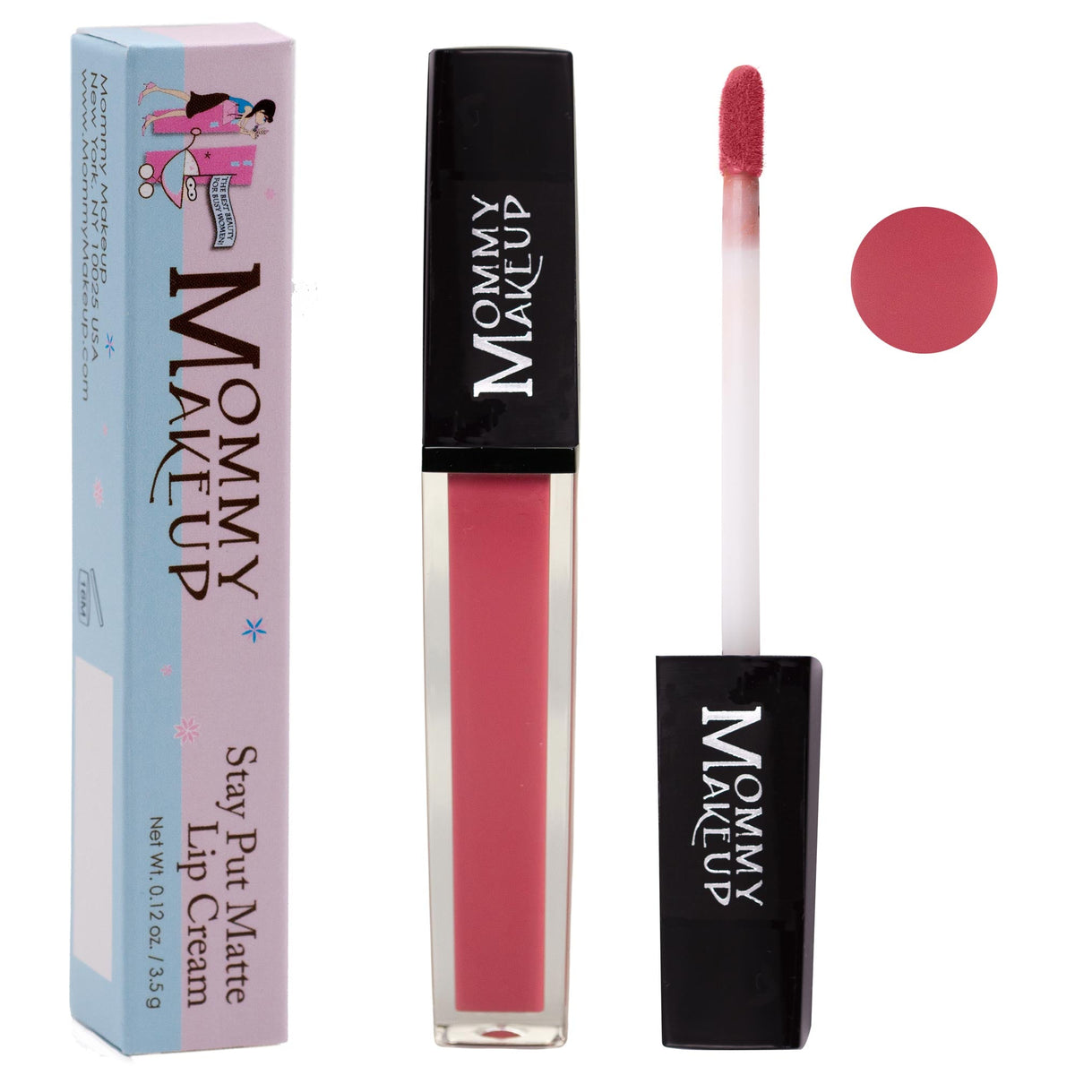 Molly Stay Put Matte Lip Cream | Stunning Kiss-Proof Lipstick by Mommy Makeup — image 1 of 8