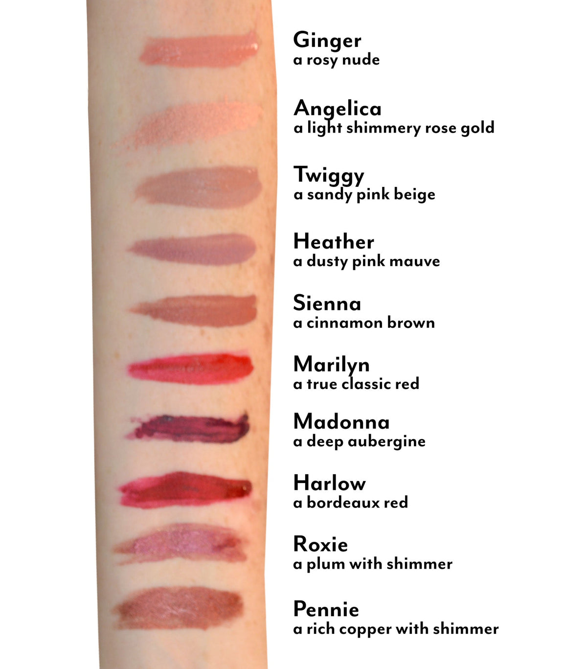 Sienna Stay Put Matte Lip Cream | Stunning Kiss-Proof Lipstick by Mommy Makeup — image 4 of 7