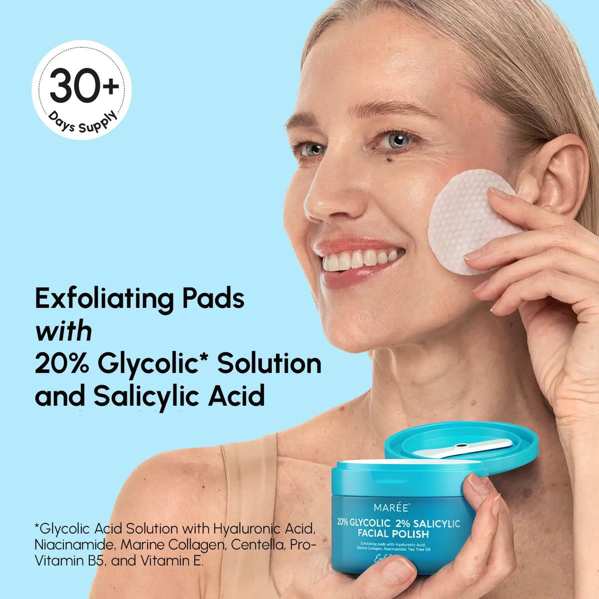Glycolic & Salicylic Acid Peel Pads — image 2