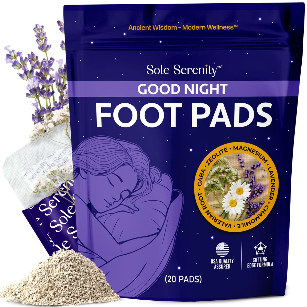Detox Foot Pads Good Night Sleep by Lure Essentials