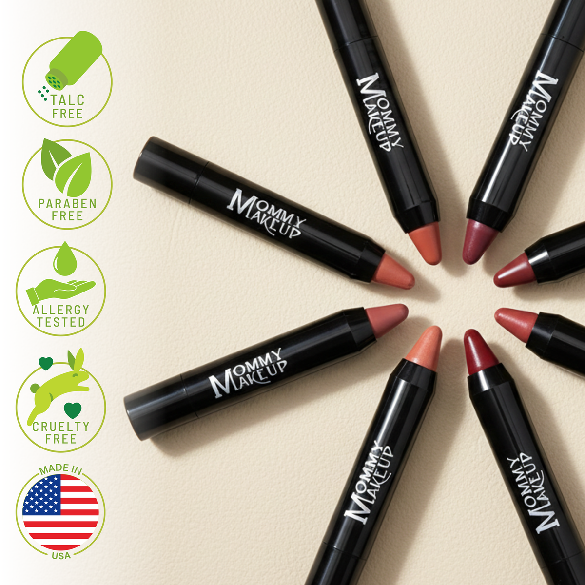 Triple Sticks Lipstick, Cream Blush, and Treatment in Tess by Mommy Makeup — image 6 of 8