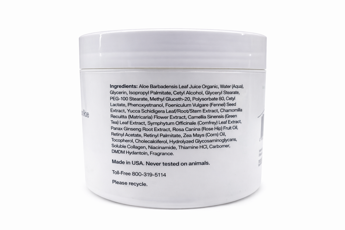 The Original Corium 21 Aloe Vera Skin Cream (8 oz Jar) — image 4