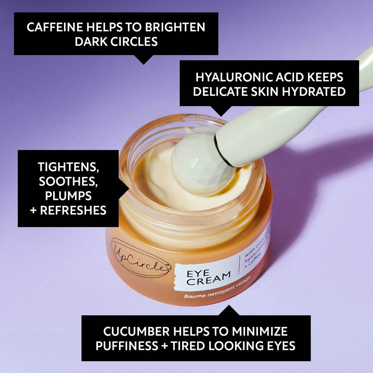 Eye Cream with Hyaluronic Acid & Coffee — image 4