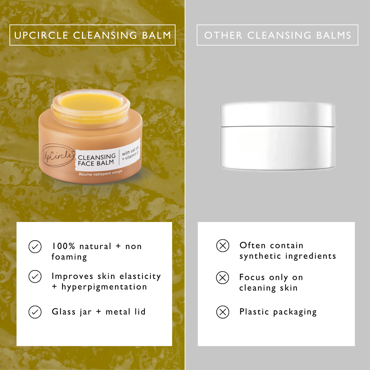 Cleansing Face Balm with Oat Oil + Vitamin E — image 13