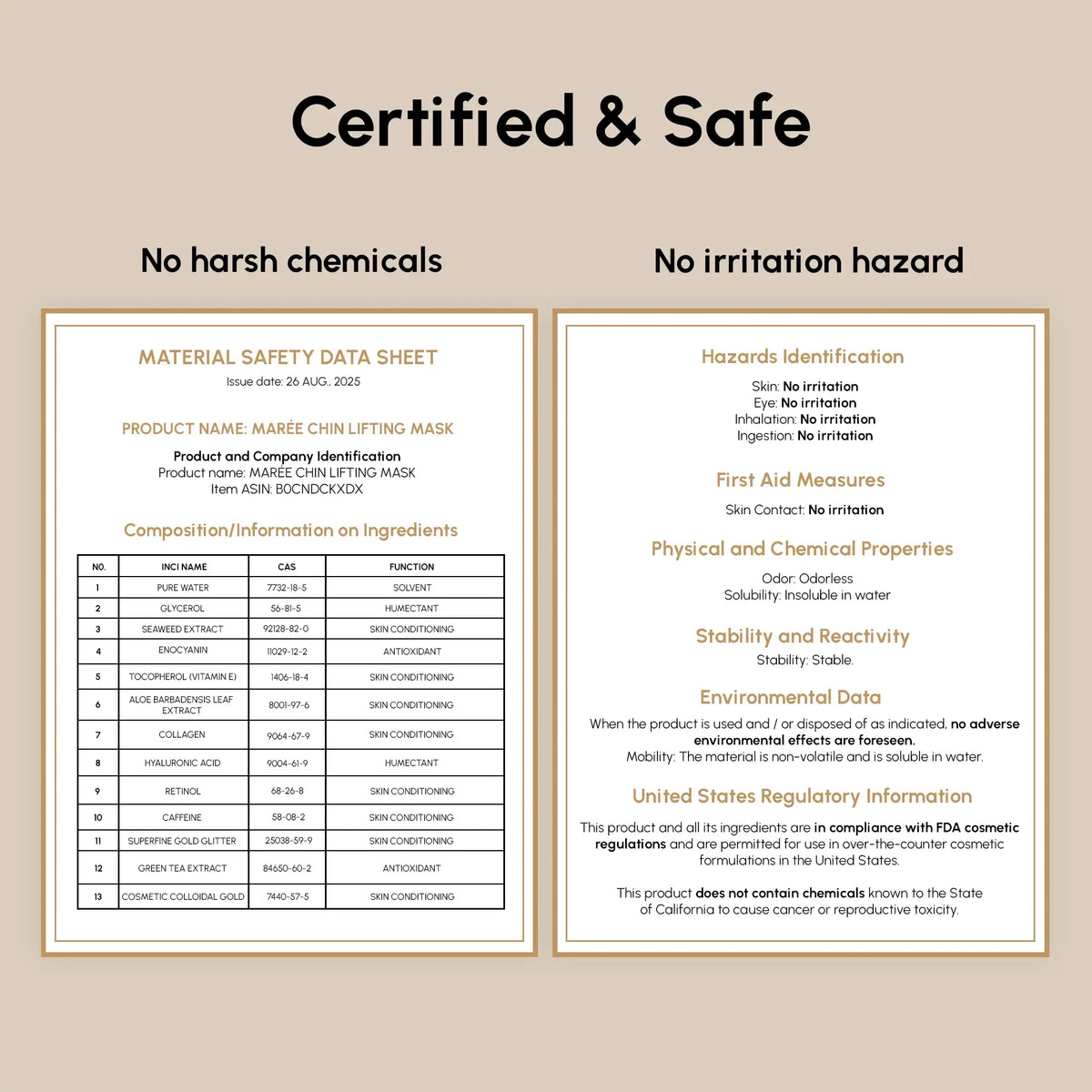 24K Gold Chin & Jawline Lifting Mask — image 12