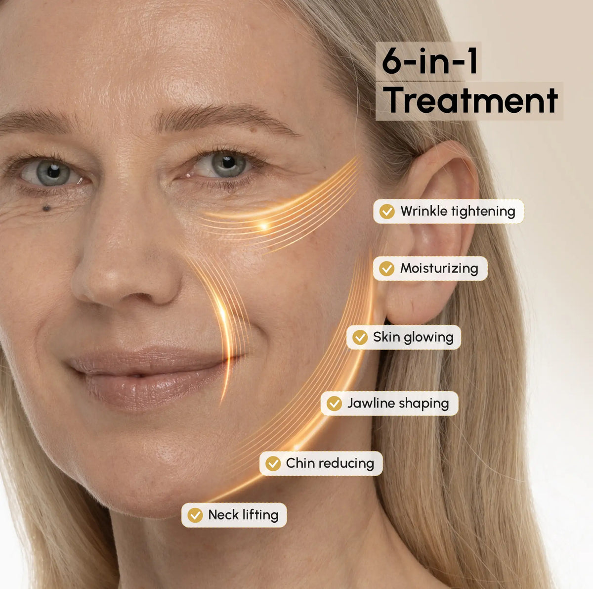 24K Gold Chin & Jawline Lifting Mask — image 3