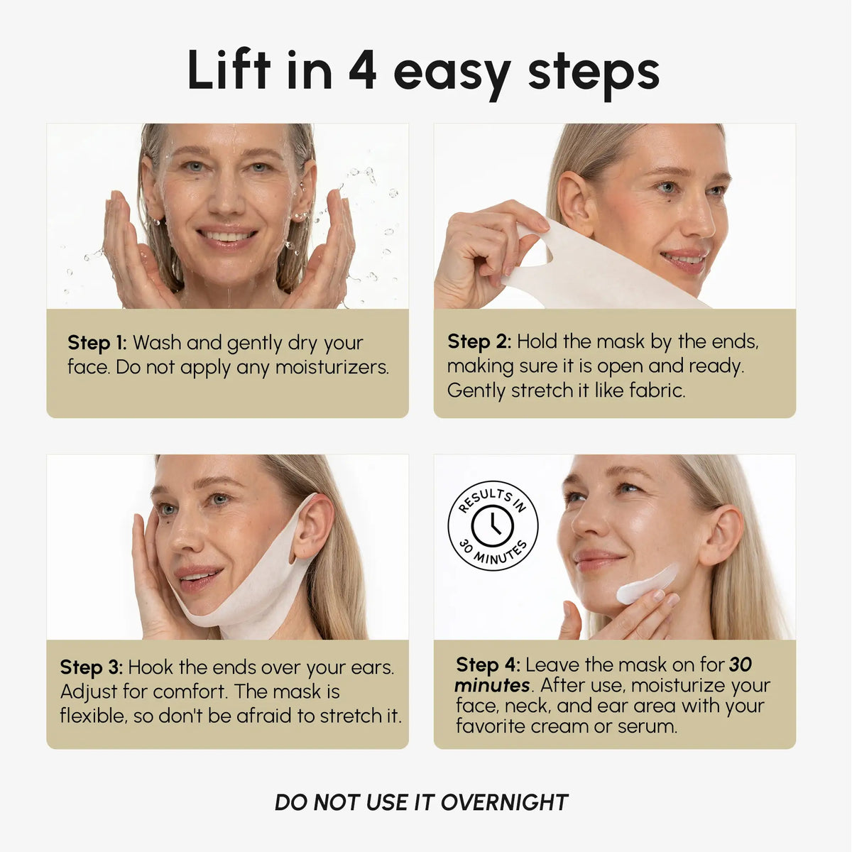24K Gold Chin & Jawline Lifting Mask — image 9