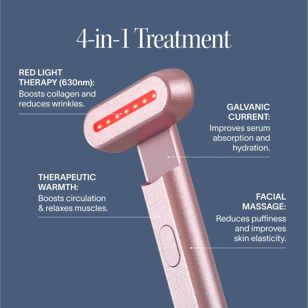 4-in-1 Red Light Therapy Wand & Activating Serum Kit — image 5