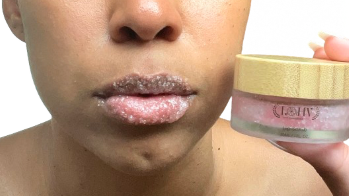 Lip Scrub Strawberry Flavor With Sunflower oil + Jojoba seed oil + Avocado oil — image 4