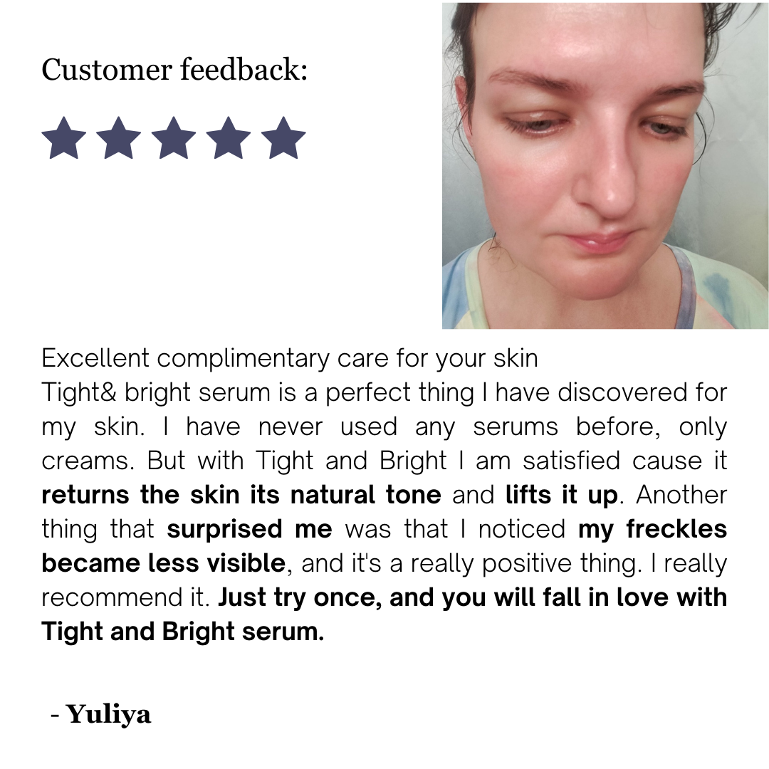 TIGHT AND BRIGHT, an Advanced Gentle Phyto-Retinol and Vitamin C Face Serum, 12 Innovative Technologies, 55% High-Performance Cosmeceuticals — image 14
