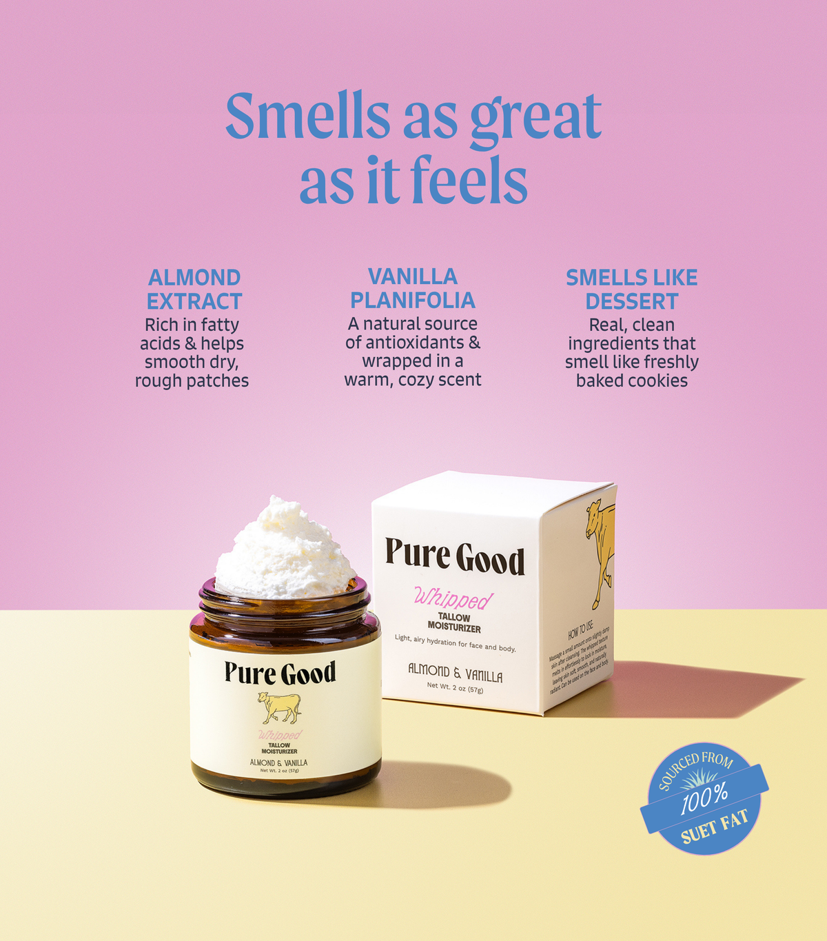Almond & Vanilla · Whipped Tallow — image 3