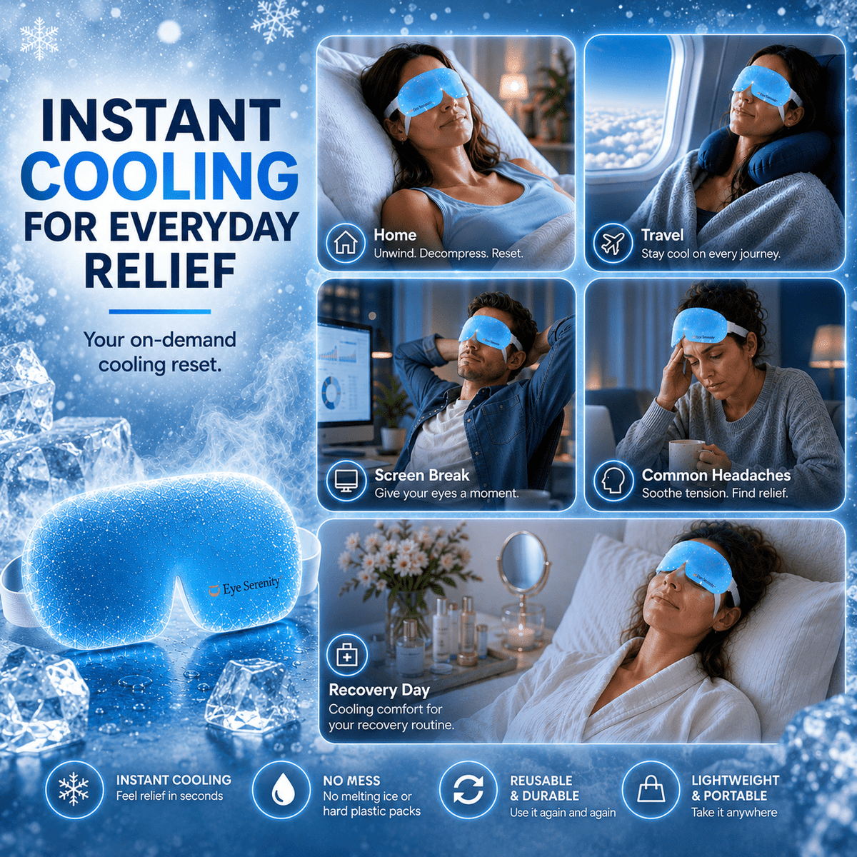 CHILL Self-Cooling Eye Mask — image 2