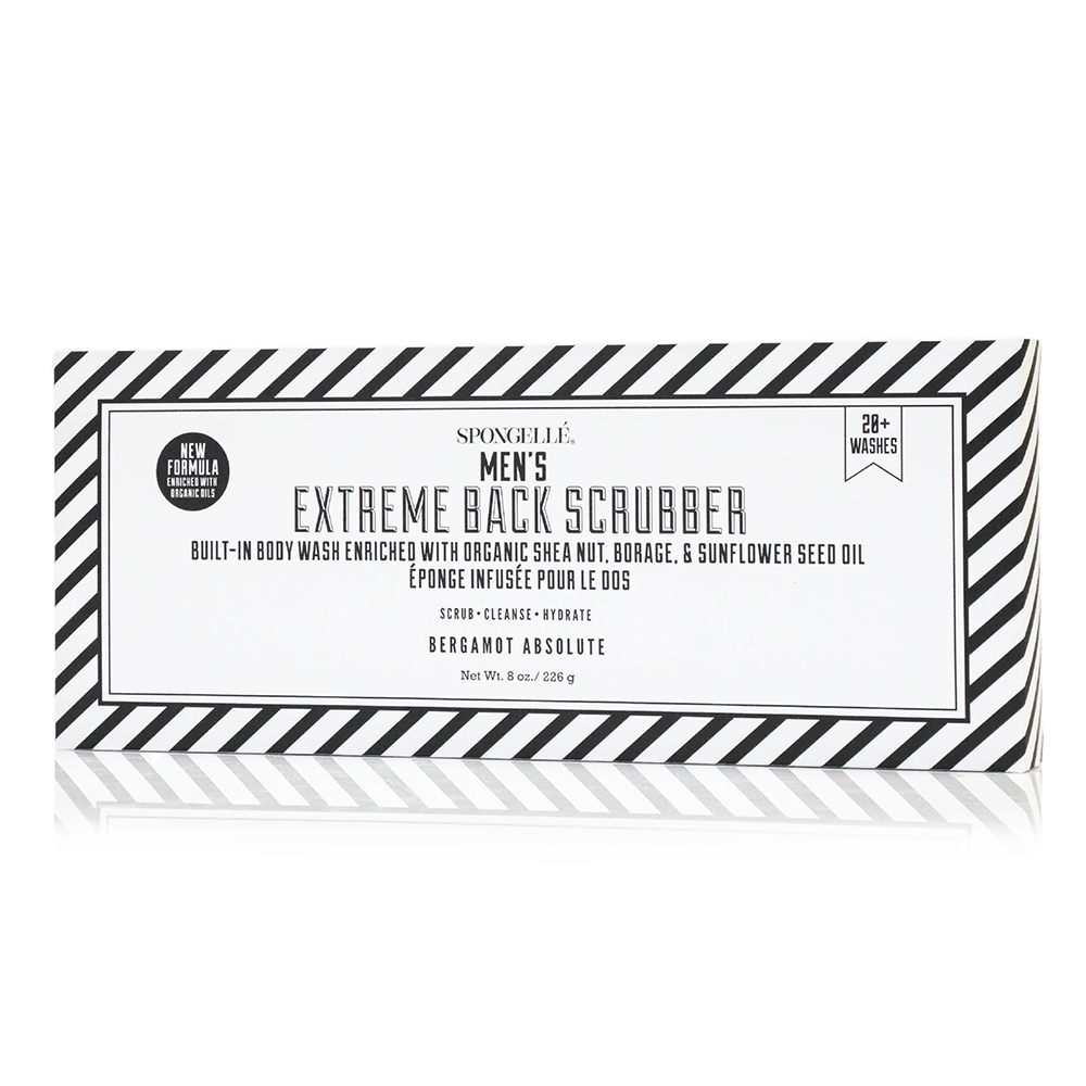 Men's Extreme Body Wash Infused Back Scrubber by Spongellé — image 4 of 5