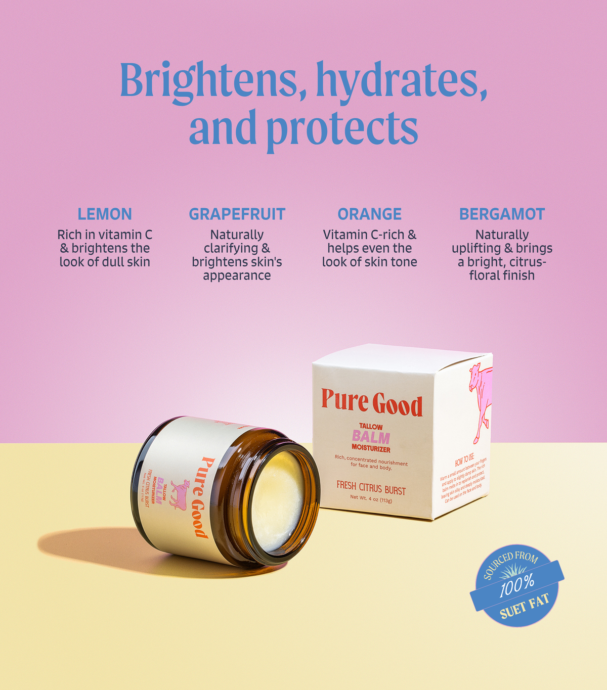 Fresh Citrus Burst · Tallow Balm — image 3