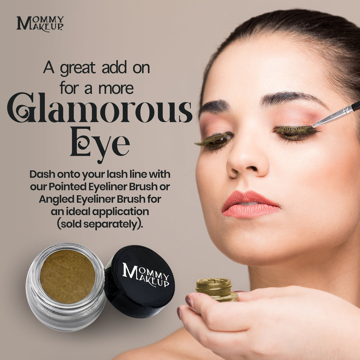 Olive It Up Stay Put Waterproof Gel Eyeliner w/ Micropigments by Mommy Makeup — image 5 of 8