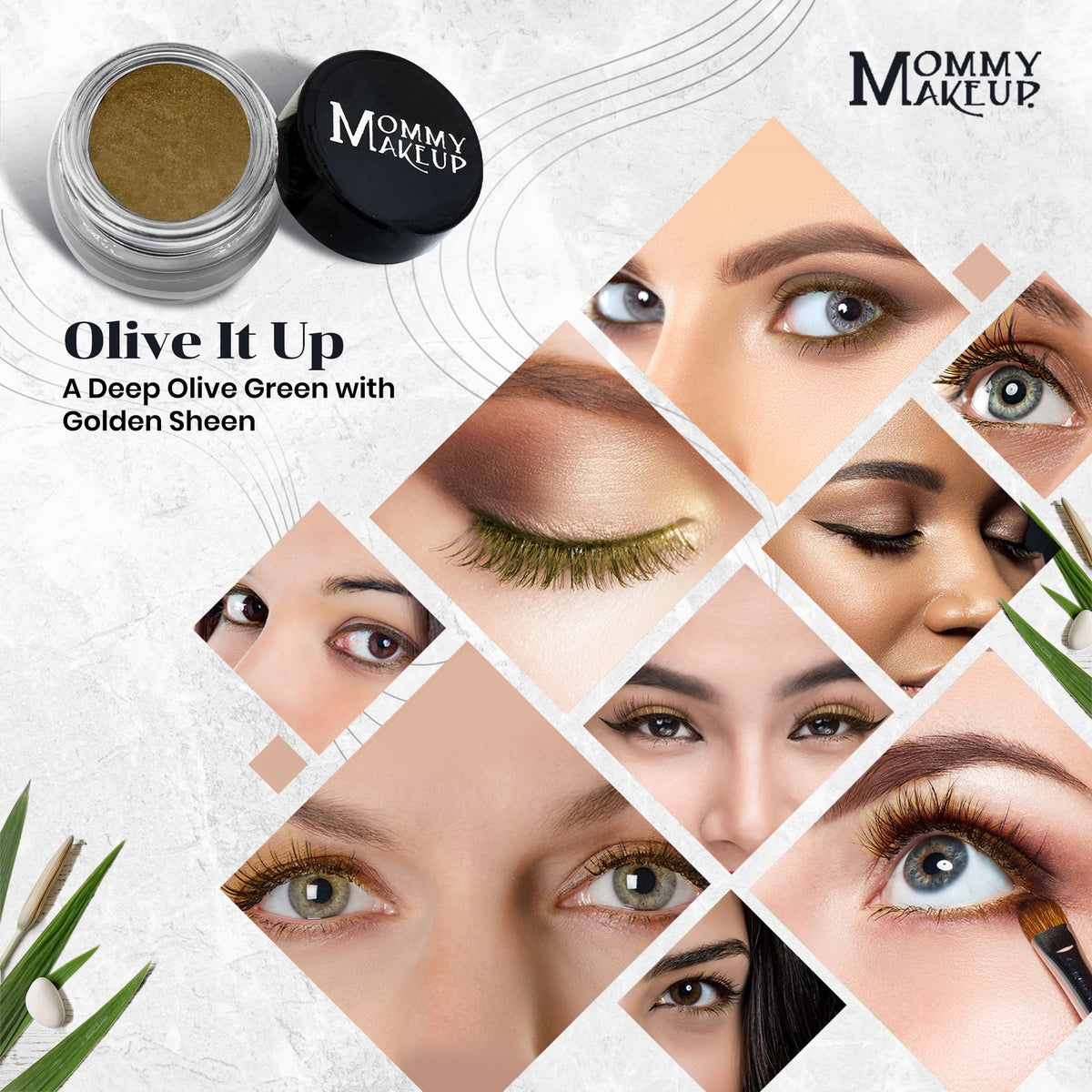 Olive It Up Stay Put Waterproof Gel Eyeliner w/ Micropigments by Mommy Makeup — image 3 of 8