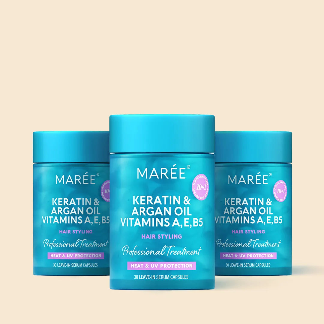Keratin Oil Capsules for Frizz Control — image 11