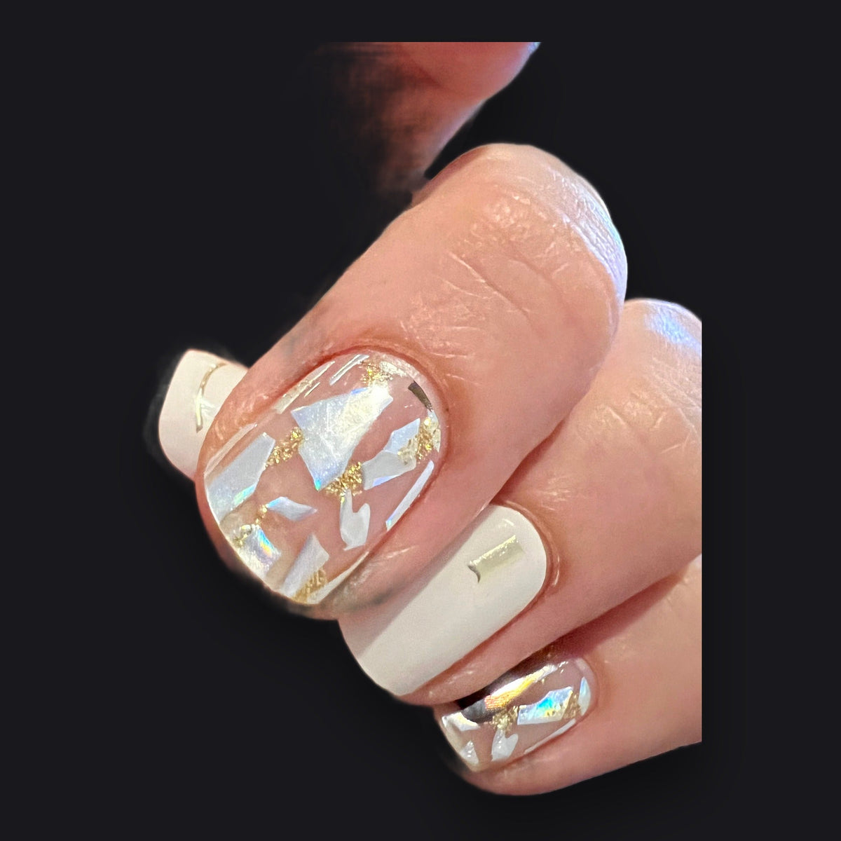 Lauren B. Beauty Mood Royal Gel Nail Wrap - Salon-Quality Finish ingredients view