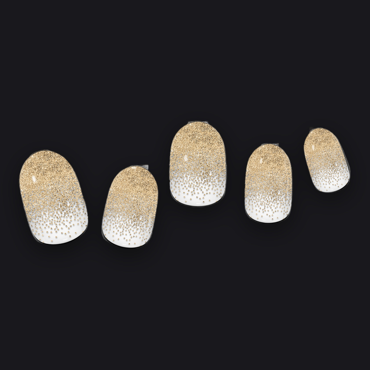 Gold Dusted Gel Nail Wrap packaging