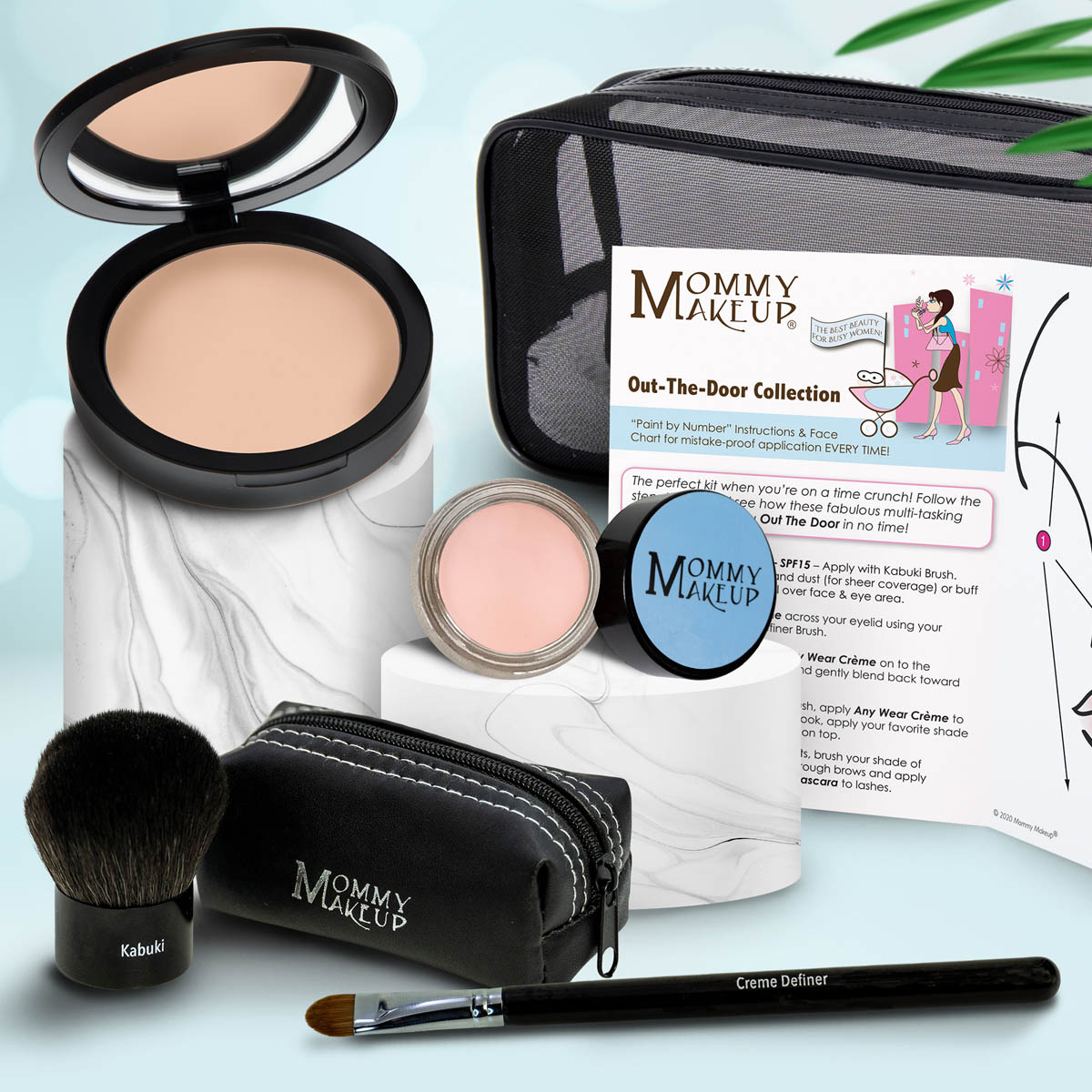 Out The Door Collection | Travel-friendly, Multi-tasking,Talc-free Makeup Set by Mommy Makeup — image 50 of 50