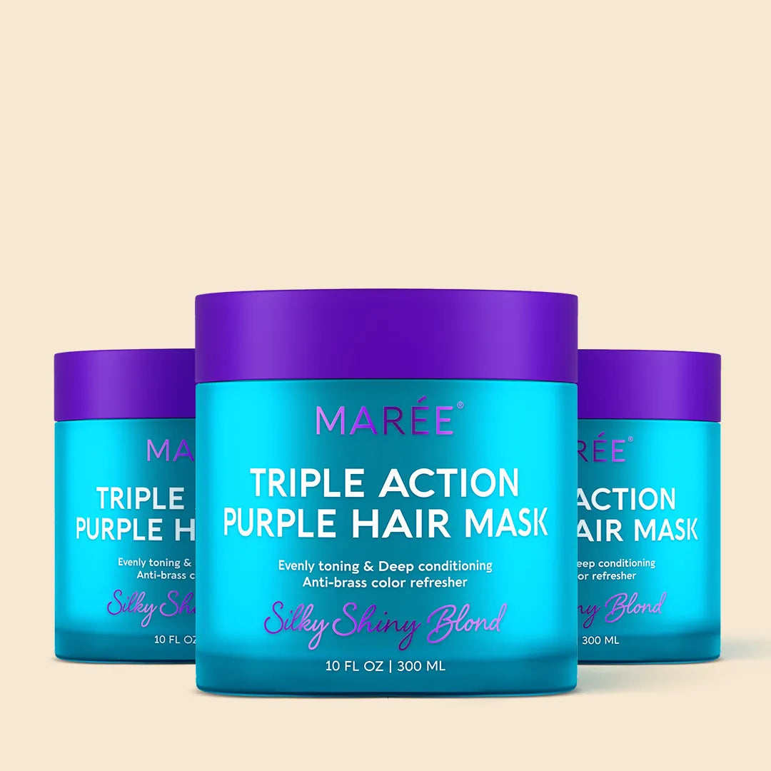 Purple Mask for Blonde Hair — image 12