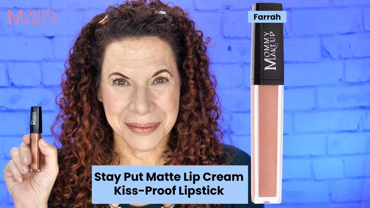 Farrah Stay Put Matte Lip Cream | Stunning Kiss-Proof Lipstick by Mommy Makeup — image 2 of 8