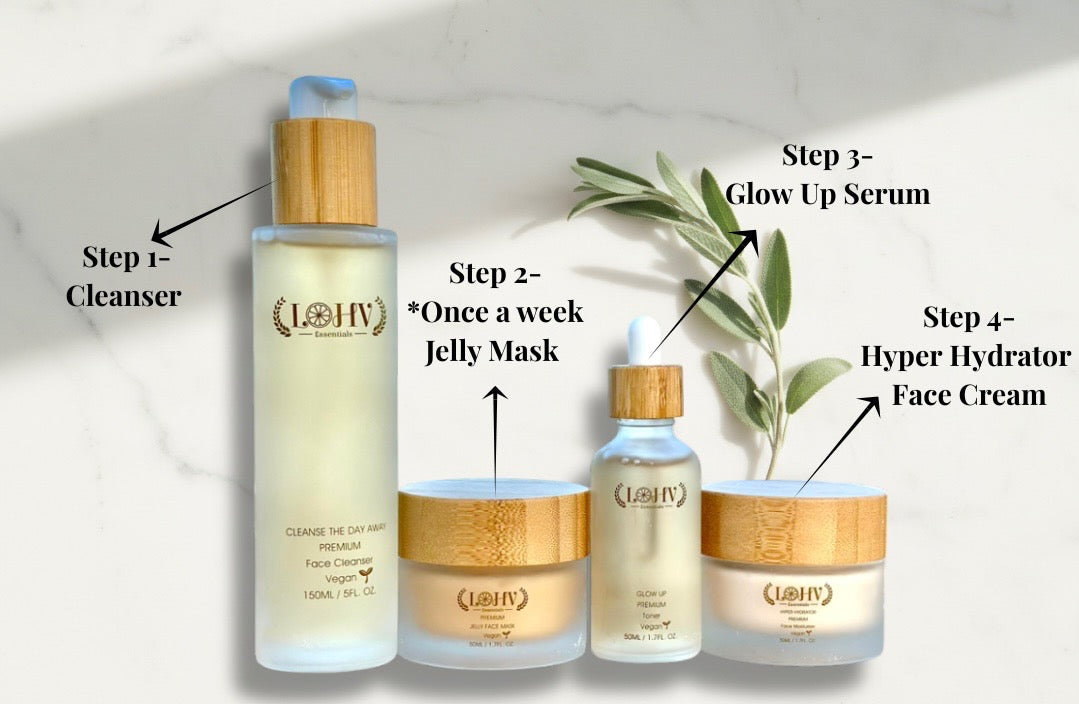 Ultimate Glow Complete Bundle: 4-Step Skincare System + Yoni Gel & Rose Oil — image 5