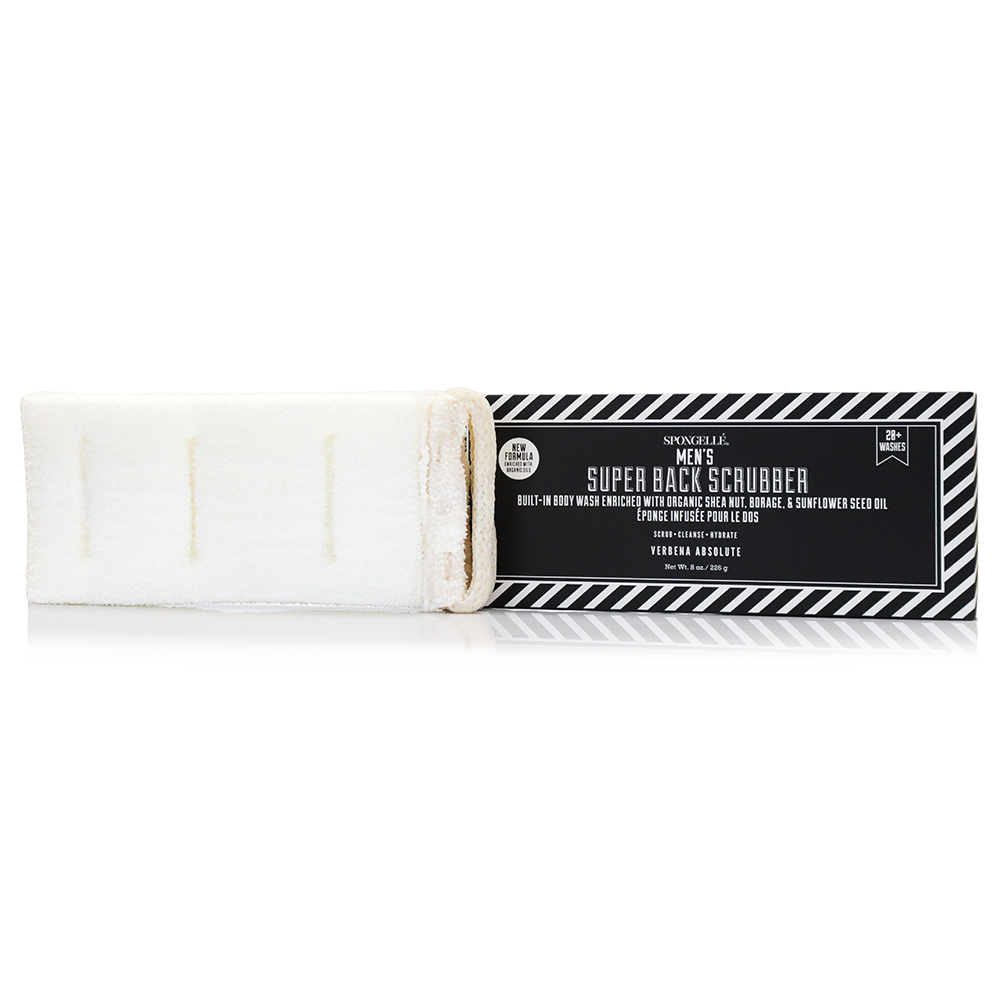Men's Super Body Wash Infused Back Scrubber by Spongellé — image 1 of 5