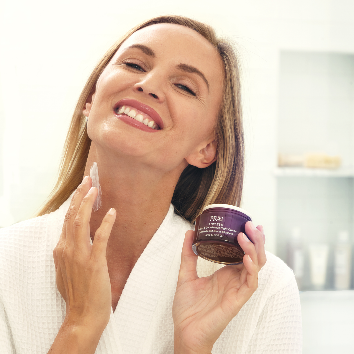 Ageless Throat & Decolletage Night Creme with Retinol by PRAI Beauty — image 5 of 6