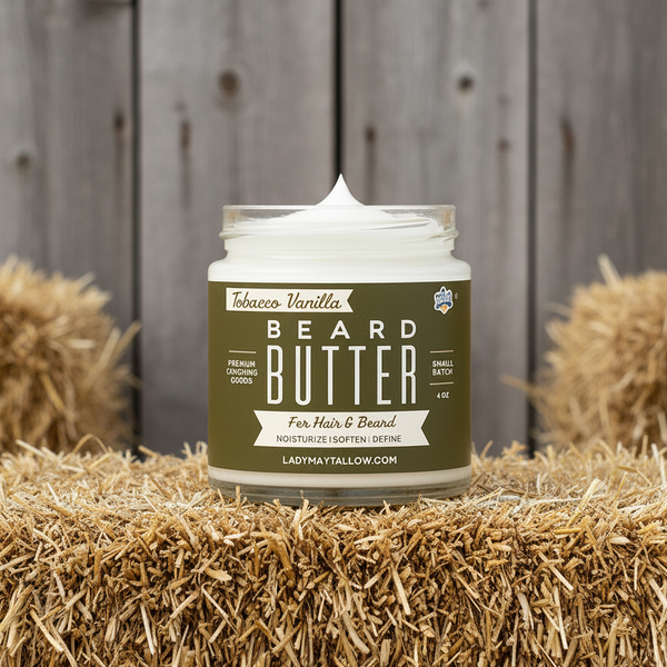 Tobacco Vanilla Beard + Body Butter by Tallow Man