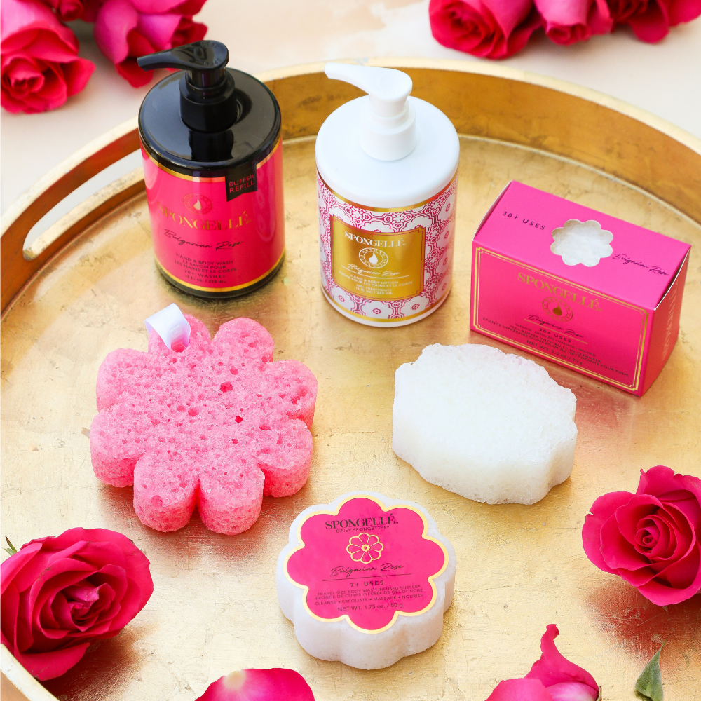 Bulgarian Rose 5-Piece Set by Spongellé — image 2 of 8