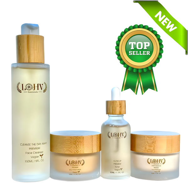4-Step Complete Skincare System by LOHV ESSENTIALS