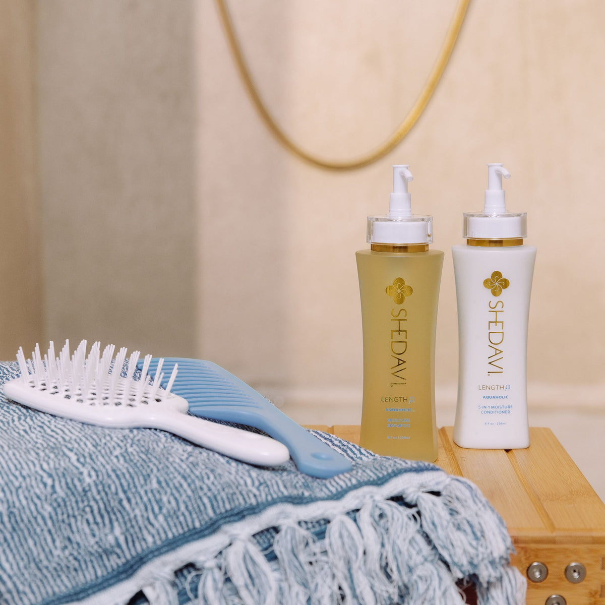 LENGTH₂O™ Aquaholic™ Moisture Shampoo + Conditioner Duo — image 4