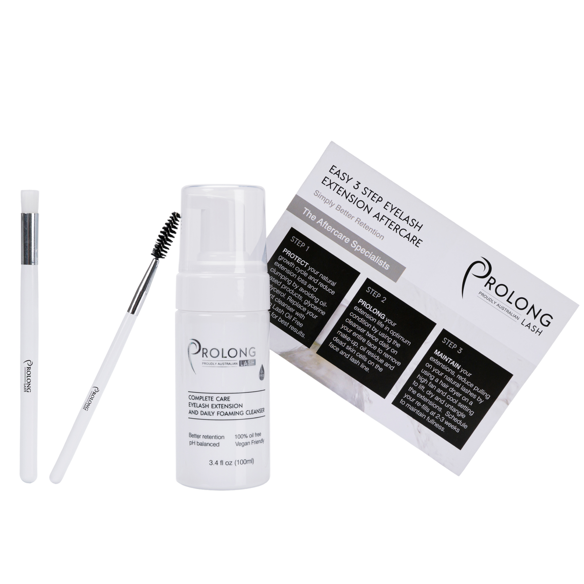 Eyelash Extension Foaming Cleanser Pump 3.4 fl oz / 100 ml Client Pack — image 2