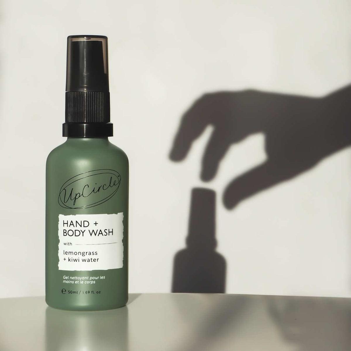 Natural Hand + Body Wash with Lemongrass - Travel Size — image 8