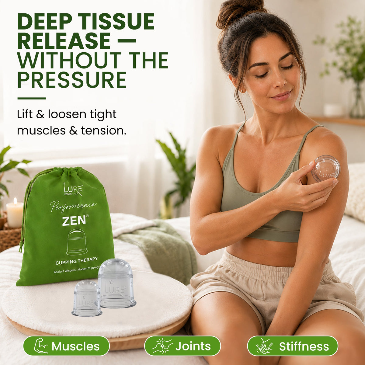 ZEN Body Cupping Set 1 Small 1 Large Cups — image 7