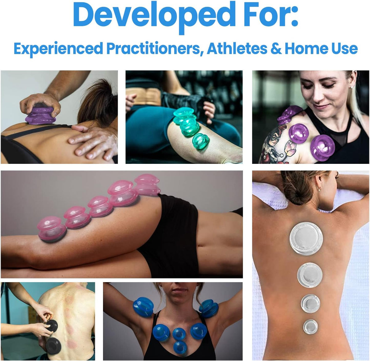 EDGE™ Pro Cupping Set Blue, 8 Cups — image 5