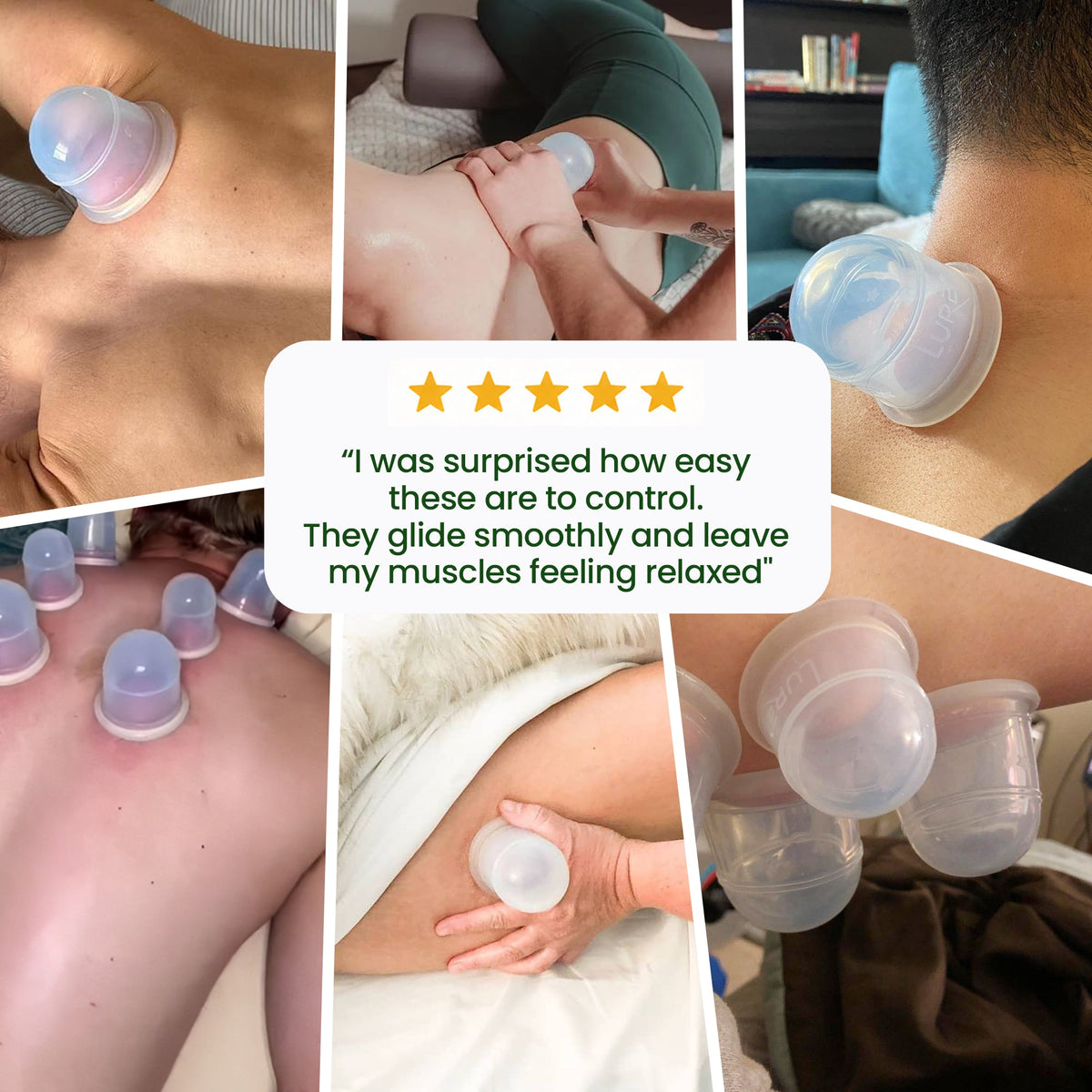 ZEN Body Cupping Set 1 Small 1 Large Cups — image 8