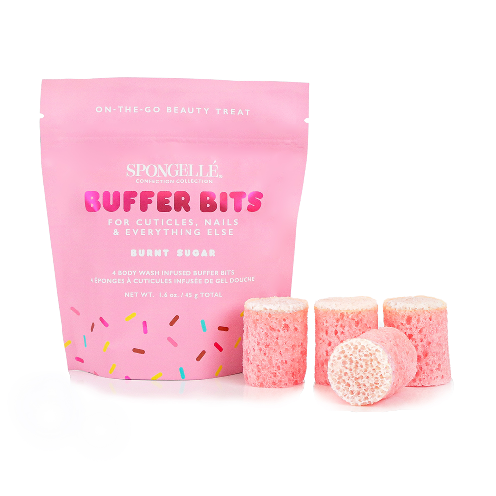 Burnt Sugar & Cocoa Bon Buffer Bits Set by Spongellé — image 3 of 4