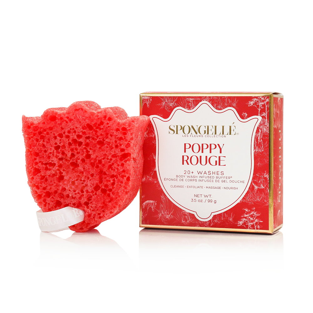 Poppy Rogue & Provence Violette Body Buffer Set by Spongellé — image 5 of 5