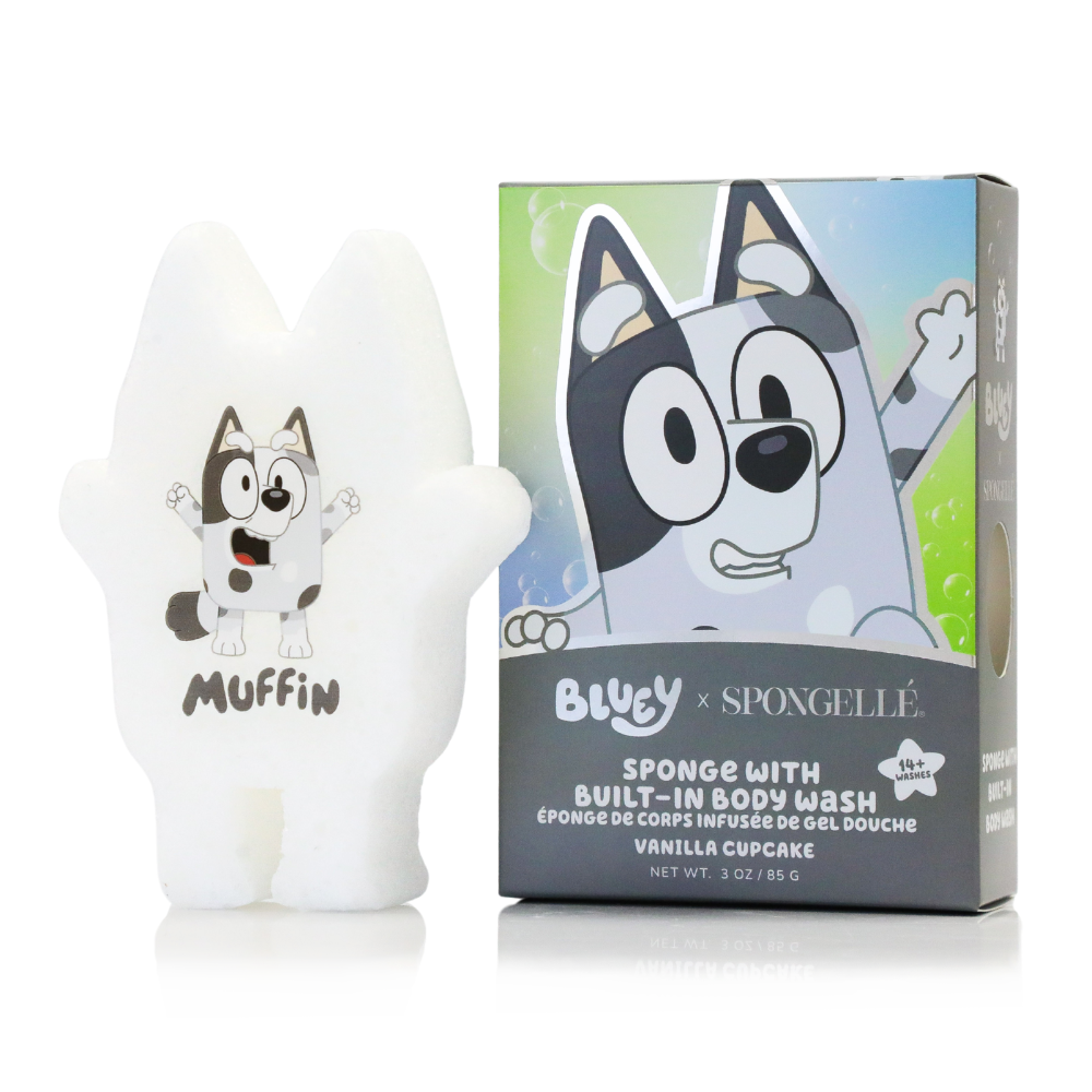 Muffin - Vanilla Cupcake Body Buffer | Bluey by Spongellé — image 1 of 5