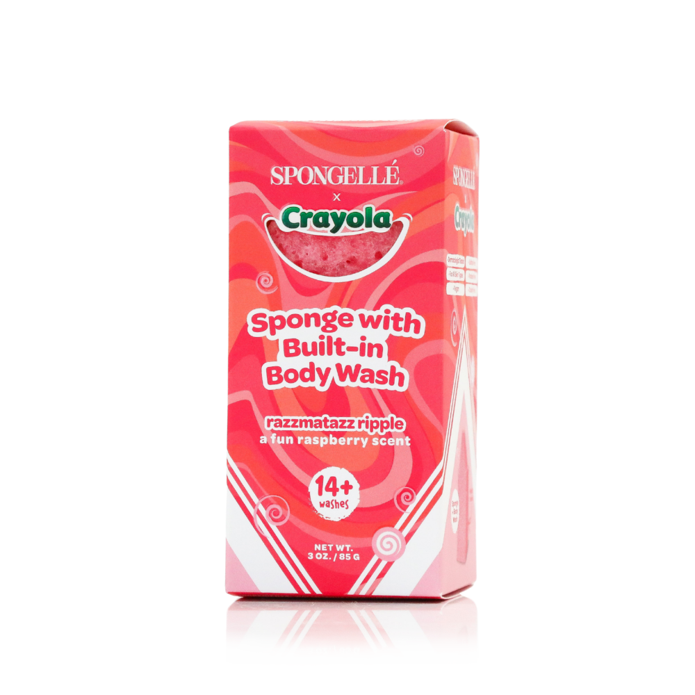 Razzmatazz Ripple Body Buffer | Crayola by Spongellé — image 4 of 5