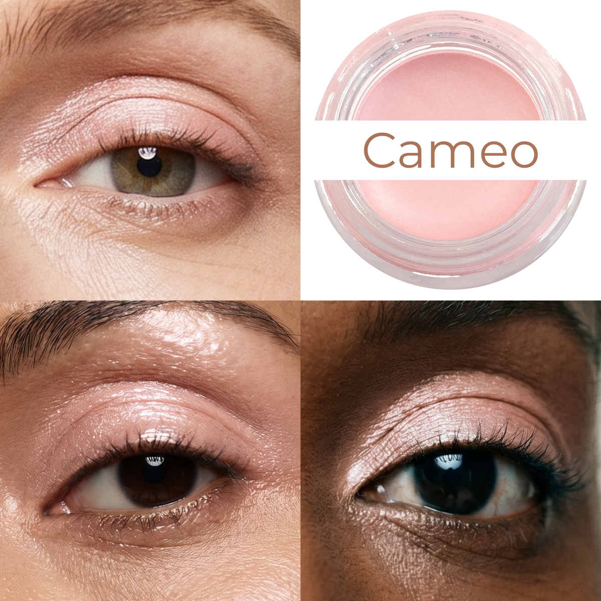 Cameo Any Wear Creme - A Waterproof Multi-tasking creme to powder product for eyes, cheeks & lips. Can be worn anywhere by Mommy Makeup — image 3 of 7