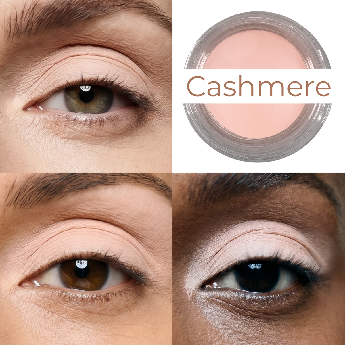 Cashmere Any Wear Creme - A Waterproof Multi-tasking creme to powder product for eyes, cheeks & lips. Can be worn anywhere by Mommy Makeup — image 3 of 7