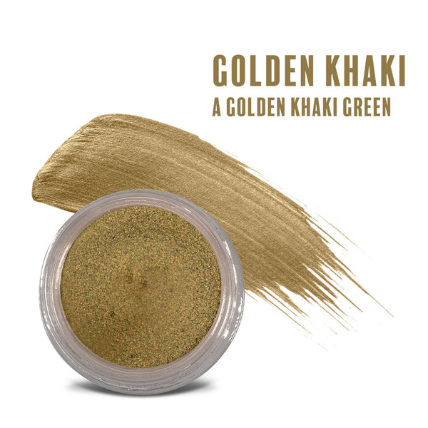 Golden Khaki Any Wear Creme - A Waterproof Multi-tasking creme to powder product for eyes, cheeks & lips. Can be worn anywhere by Mommy Makeup — image 1 of 5