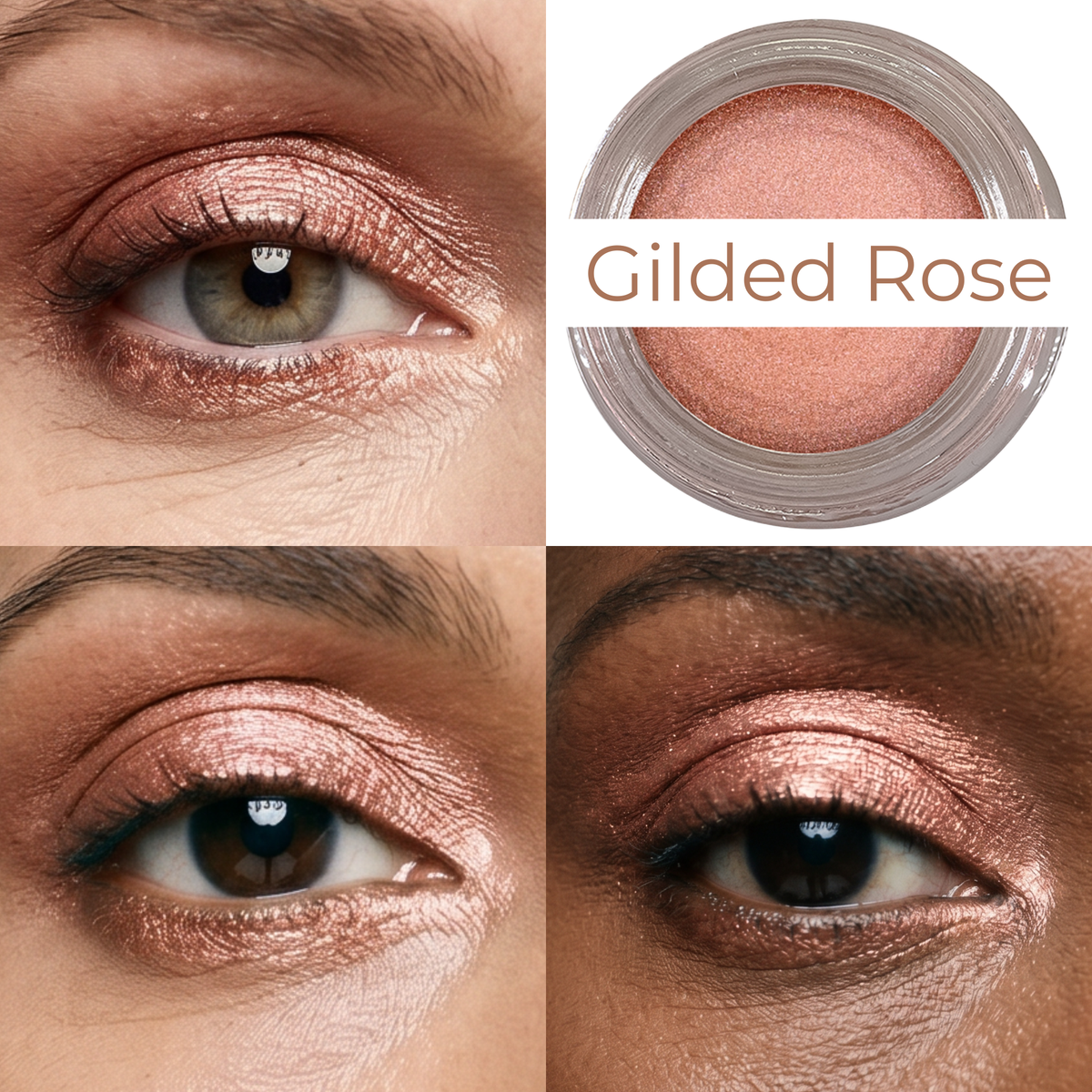 Gilded Rose Any Wear Creme - A Waterproof Multi-tasking creme to powder product for eyes, cheeks & lips. Can be worn anywhere by Mommy Makeup — image 2 of 5