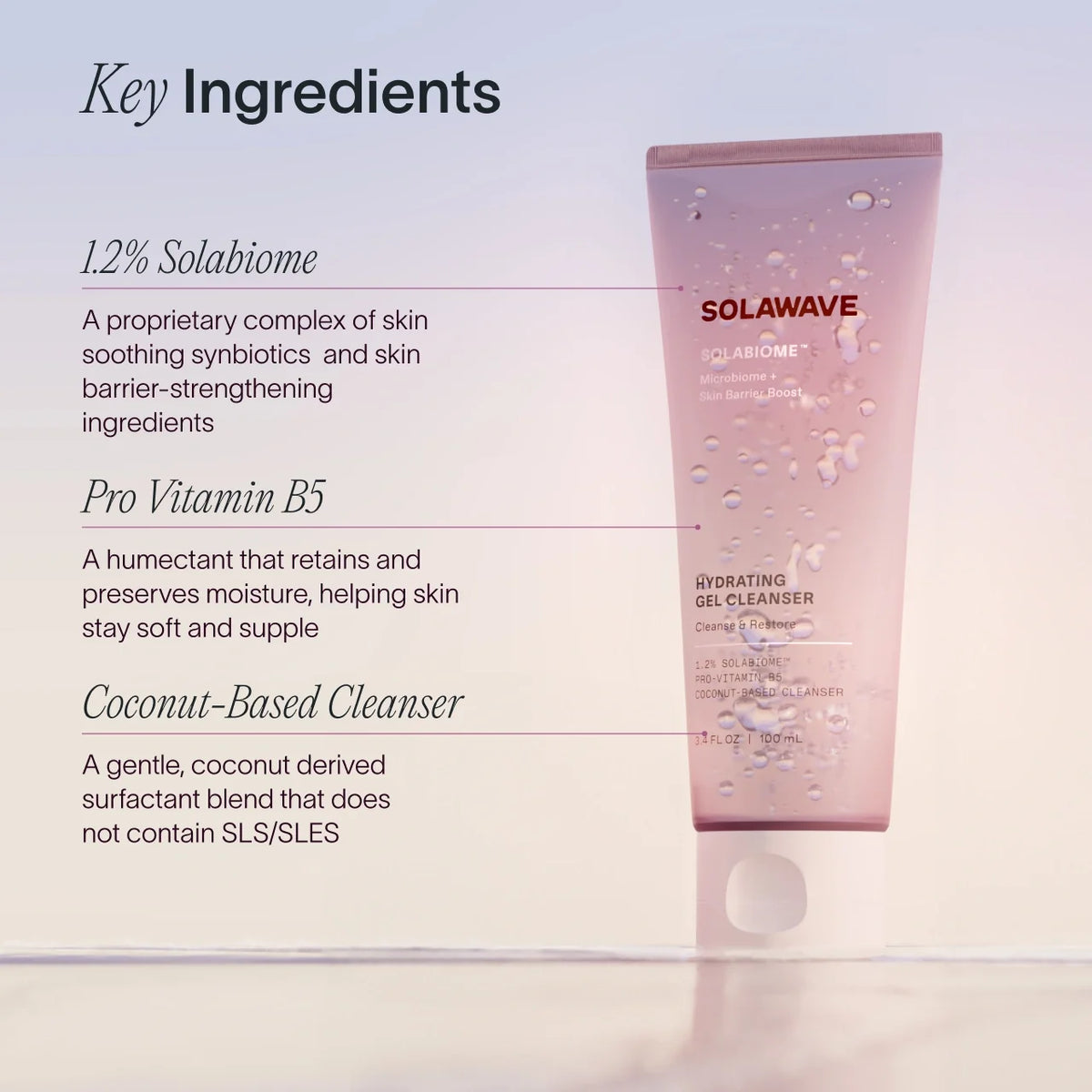 Pre- & Probiotic Hydrating Gel Cleanser — image 3