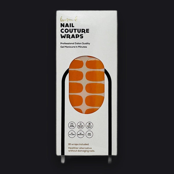 Lauren B. Beauty Apricot Solid Gel Nail Wrap